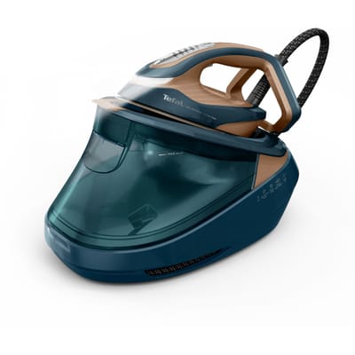 Tefal Pro Express Vision Max GV9920E0 - Stoomgenerator – 9 bar – 850 g/min stoomstoot – LED-verlichting – 1.2L Afneembaar waterreservoir – Durilium AirGlide zoolplaat – Tefal's Krachtigste Stoomgenerator
