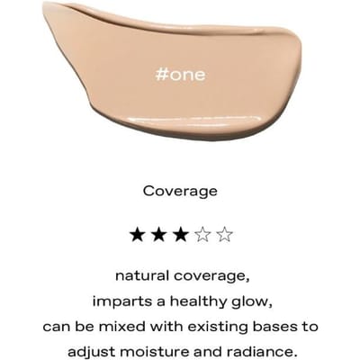 Glow Ademende BB Cream #One Natuurlijke Dekking Hydraterende Tone-Up BB Cream 30ml white