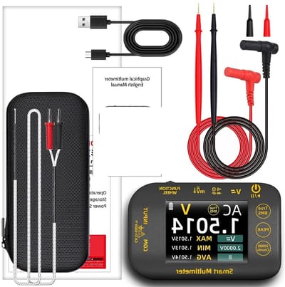 Digitale Multimeter - Multitester Oscilloscoop - Elektrische Metingen - 20.000 Tellingen Display - 1000V Spanning - S40