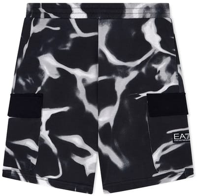 Ea7 Emporio Armani 7b000285_af12660 Korte Broek Zwart 14 Years Jongen