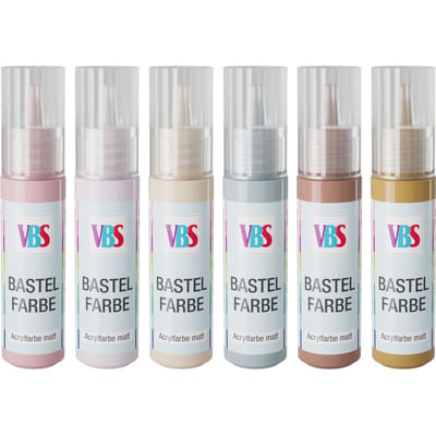 VBS Knutselverf set "Winter Romance", 6 x 20 ml