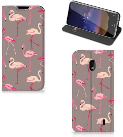 Nokia 2.2 Hoesje maken Flamingo