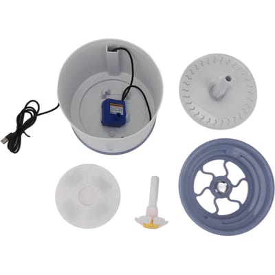Kattenwaterfontein Meervoudige Filtratie Laag Geluidsniveau Stromend Water Automatische Drinkfontein voor Huisdieren voor blauw