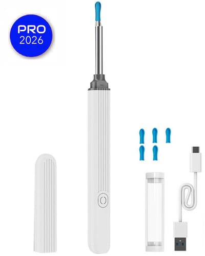 Waxclean Oren - Earwax Remover With Camera - Ear Cleaner Met Camera - Oorsmeer Verwijderaar - Oorreiniger - Oor Schoonmaken Set - Oorspuit - Earscratcher