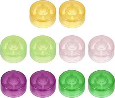 Schakelaarafdekkingen Gitaar - Pedaaldoppen Set - Effectpedaal Gebruik - Universele Pasvorm - 10 mm Binnendiameter - Multicolor