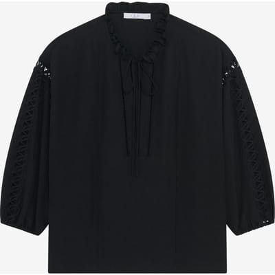IRO Paris Ganitte Top Black Size: 34 | Long-Sleeved Tops Outlet | Dames | Zwart