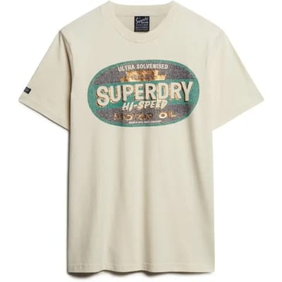 T-shirt Korte Mouw Superdry T-shirt Gasoline Workwear manches courtes