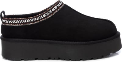 XTI 143237 Huisslippers - ZWART