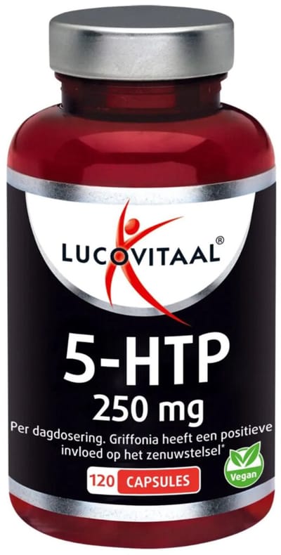 Lucovitaal 5-HTP 250 mg - 2 x 120 capsules - Voordeelverpakking