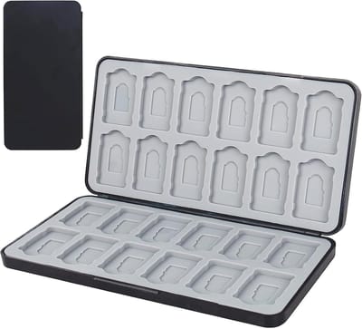 CTDMJ Opbergdoos voor Nintendo Switch Games Card met 24 speelkaartenvakken, opslag voor Switch OLED Game Card - ShopVlot