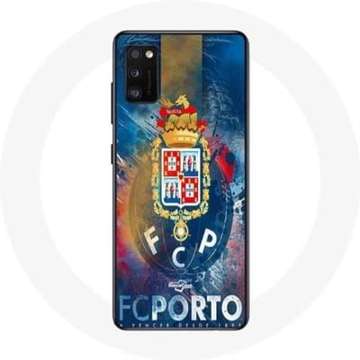 Coque - Maniacase - Samsung Galaxy A41 - Souple - Porto fond bleu - Protection décorative noir