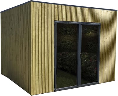 Solid Superia Vertico Braga Tuinhuis - Vurenhout - Geïmpregneerd - 304,6x304,6x240,5cm