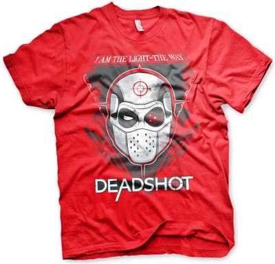 DC Comics Suicide Squad Heren Tshirt -L- Deadshot Rood