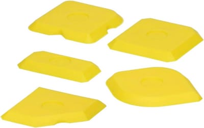 Set van 5 Voegengladmakers voor Siliconen en Acryl - Efficiënt Schoonmaken en Gladmaken van Voegen