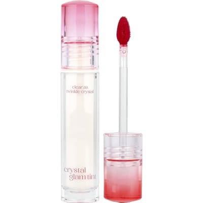 Clio Crystal Glam Tint, 12 Fiery Roses, 3,4 g (0,11 oz) white