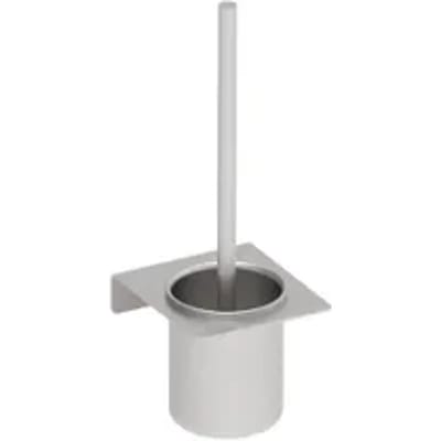 Aquavive Wc-borstel Met Houder - Rvs - Rvs Geborsteld