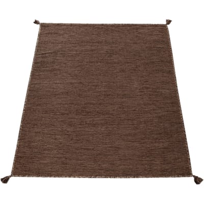Handgeweven tapijt Kilian bruin 240x340 cm