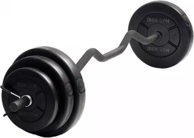 Iron - Gym - Aanpasbare - curlstang - set - 23 - kg - IRG033