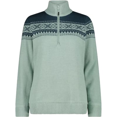 Pull 1/2 zip in brei vrouw CMP