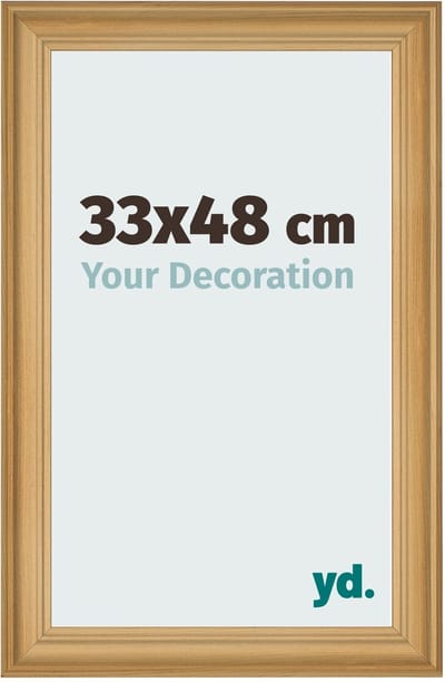 Your Decoration - Fotolijst 33x48 cm - MDF - Dennen Houtnerf - Lazio