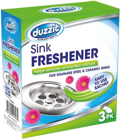 Spoelbak Verfrisser - Geurverwijderaar Sachet - Frisse Keuken - Kalkaanslag Preventie - 3 Stuks