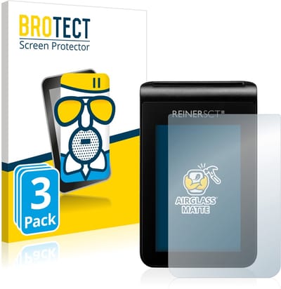 BROTECT - Screenprotector voor REINER SCT tanJack deluxe - Folie Beschermfolie Beschermglas matte 3 Stuks