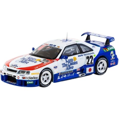 TARMACWORKS Nissan NISMO LM 24 uur van Le Mans 1995 Kasuya Afgewerkt product 1/64 GT-R H. Fukuyama/M. Kondo/S. T64-067-95LM22 gray