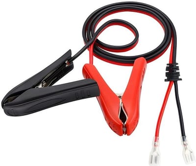Dailygoody - Accu-krokodillenklemmen - Verlengkabel - Rood/Zwart