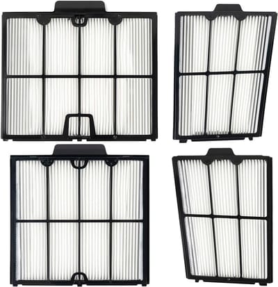 Zwembadfilter - 4 stuks, Geschikt voor Dolphin S200, Proteus DX4, Active 20/30, M600, Explorer E30, onderdeel 9991467-R4