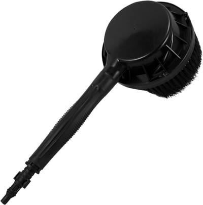 Auto Wielborstel - Velgen Reiniger - Auto Wassen - Duurzaam ABS Materiaal - 38x14x14 cm - Zwart