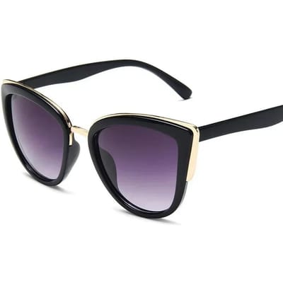 Cateye zonnebril dames vintage gradiëntbril retro cat eye zonnebril damesbril UV400