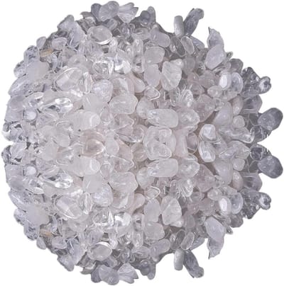 Kwartskristal Rozen - Natuursteen Grind - Planten Decoratie - Natuurlijke Edelstenen - 100 g - Gemengd