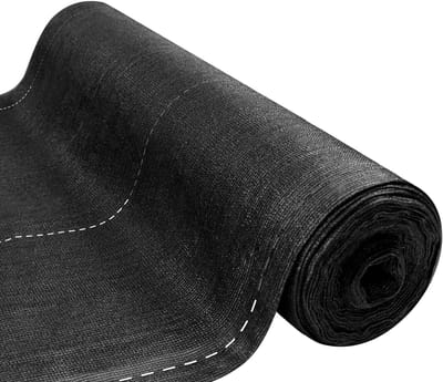 ACXIN Zichtdoek Schaduwdoek HDPE 150 g/m² Windscherm Privacy - 1.5x10m - Antraciet