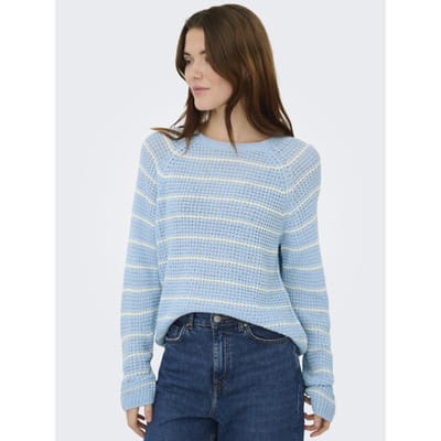 Jacqueline de Yong Jdyellen l/s oneck ragla stripe pul
