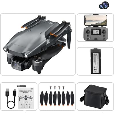 L600 PRO GPS Drone 4K Professionele 3-assige PTZ HD Dual Camera Obstakelvermijding Borstelloze Motor 5G WIFI RC Quadcopter Speelgoed L600-PRO-NO-OAS