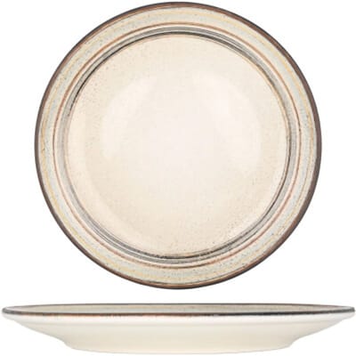 Bonna Dinerbord - Cortado - Porselein - 27 cm - set van 6