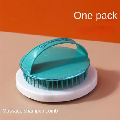 Kam Handheld Hoofdhuid Zacht Shampoo Borstel Badkamerproducten Massageborstel Waskam Doucheshampoo Hoofdhuid Doucheborstel