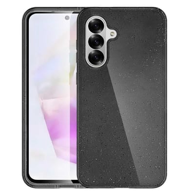 imoshion Hoesje - Geschikt voor Samsung Galaxy A56 (5G) - Sparkle Backcover - Glitter Zwart