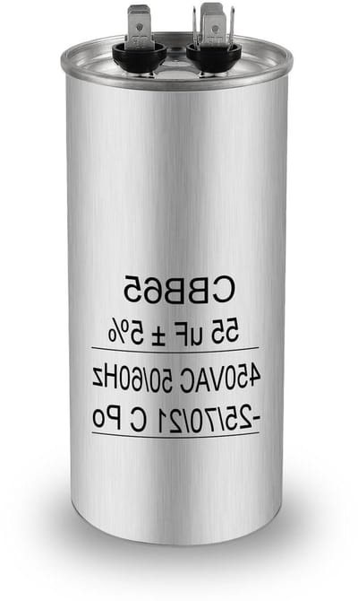 Startcondensator Motor - Motorcondensator - Apparaten Starten - Zelfherstellend - 55 µF 450V - Metaal