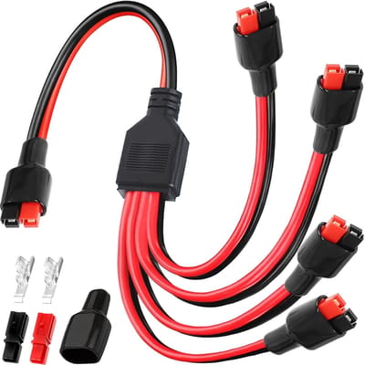 Cosensi - Dailygoods - Anderson Y Splitter Kabel Connector voor Zonnepanelen
