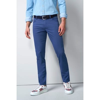 Meyer Broek M5 Five Organic Cotton Soft Subtle Micro Print Blauw / male