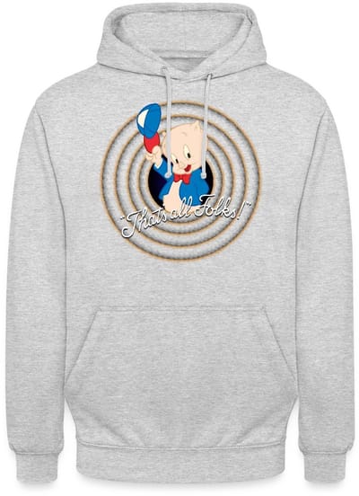 Looney Tunes Porky Pig Hoodie Unisex
