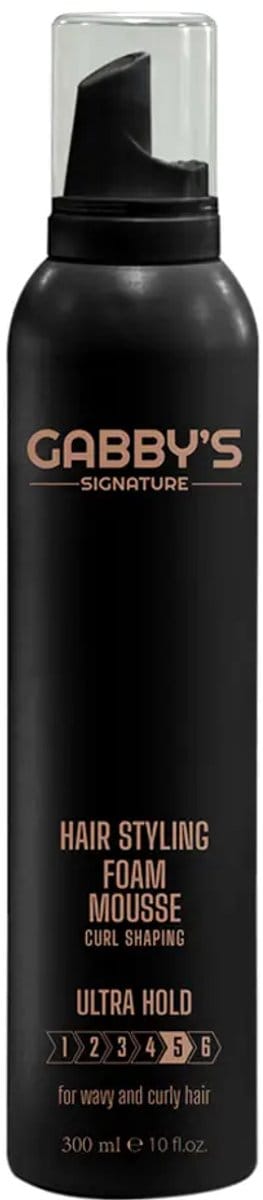 Gabby's Signature Hair Styling Foam Mousse 300 ml – Ultra Hold – Voor Golvend en Krullend Haar