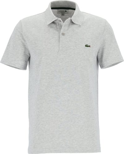Lacoste Sport Polo Regular Fit stretch - lichtgrijs melange
