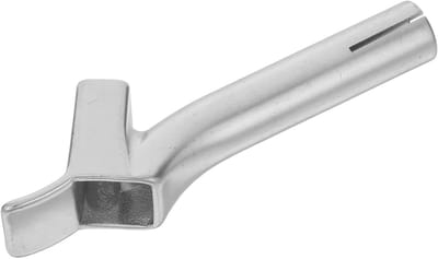 Lasmondstuk Platte Punt - Hetelucht Mondstuk - Efficiënt Lassen - Roestvrij Staal - 8x2.4x1.6cm - Zilver