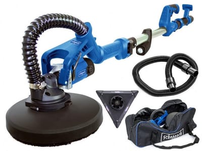 Scheppach DS930 - Gipsplaat Schuurmachine - Telescoop - 710W - Schuurkoppen