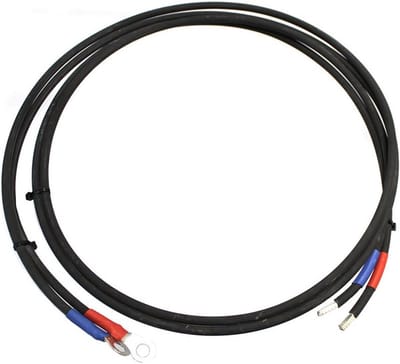 Universele Batterijkabel 2x4.0mm² 1,5m met M8 Ringogen voor Accuverbinding