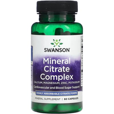 Minerale Citraat Complex, 60 Capsules