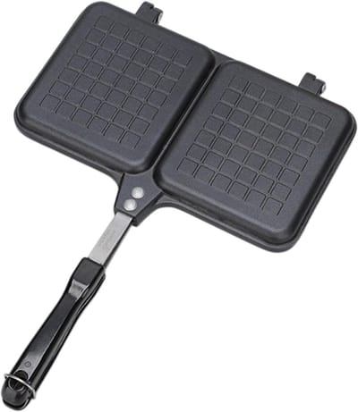 Sandwich Maker - Tosti IJzer - Buiten Koken - Dubbel Paneel - 36 x 25 cm - Meerkleurig