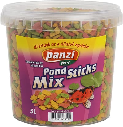 Panzi-Pet - Vissenvoer - Visvoer - Vijvervoer - Sticks/Vlokken - 5L